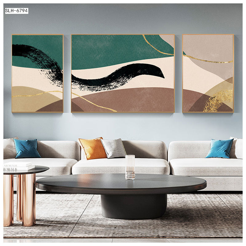 Modern Simple Living Room Decorative Painting Art Texture Fresco