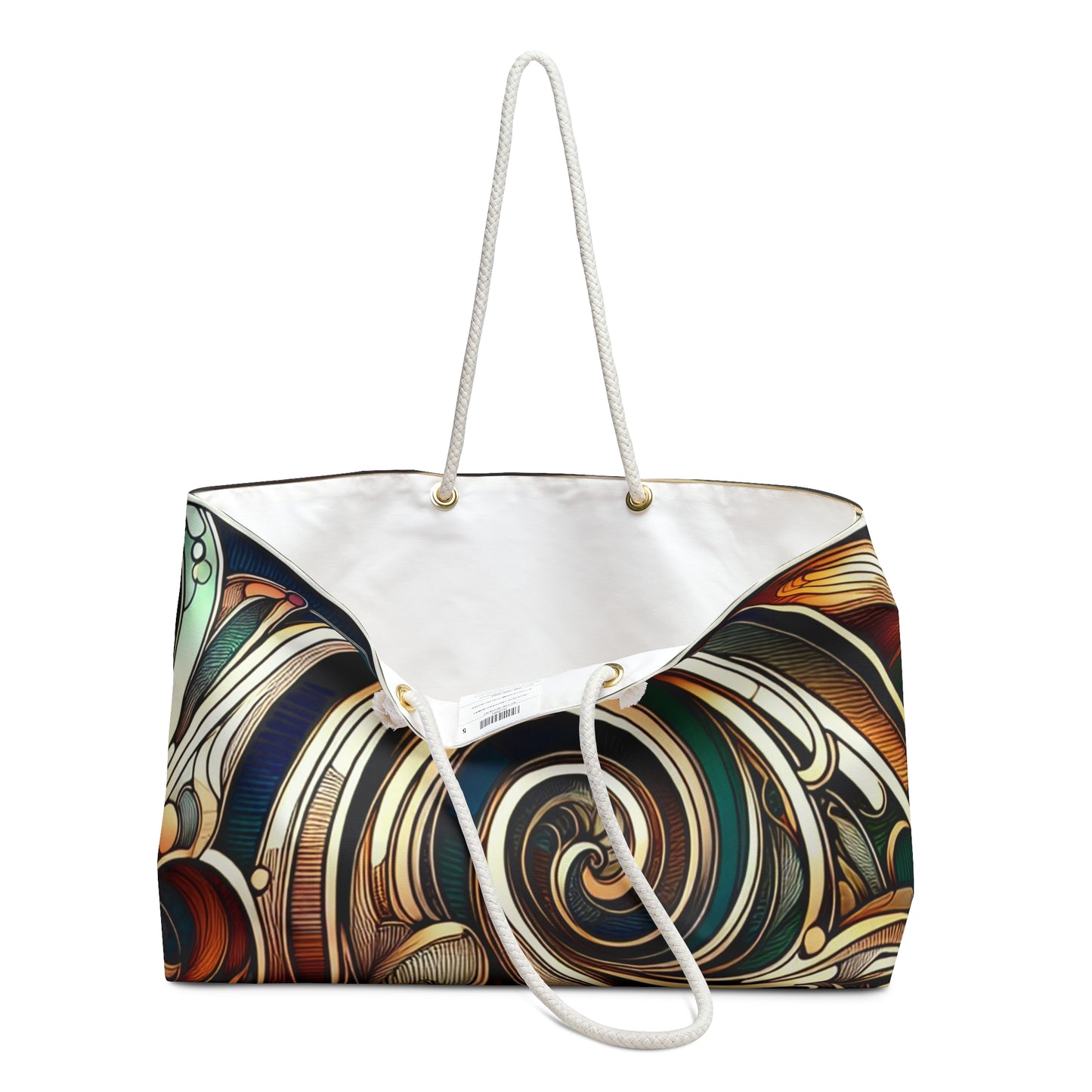 "Elegancia floral: cartel del jardín botánico Art Nouveau" - The Alien Weekender Bag Art Nouveau