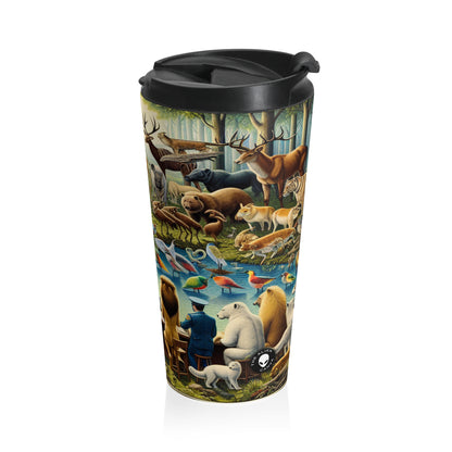 "United Wildlife: Guardians of Gaia" - The Alien Stainless Steel Travel Mug