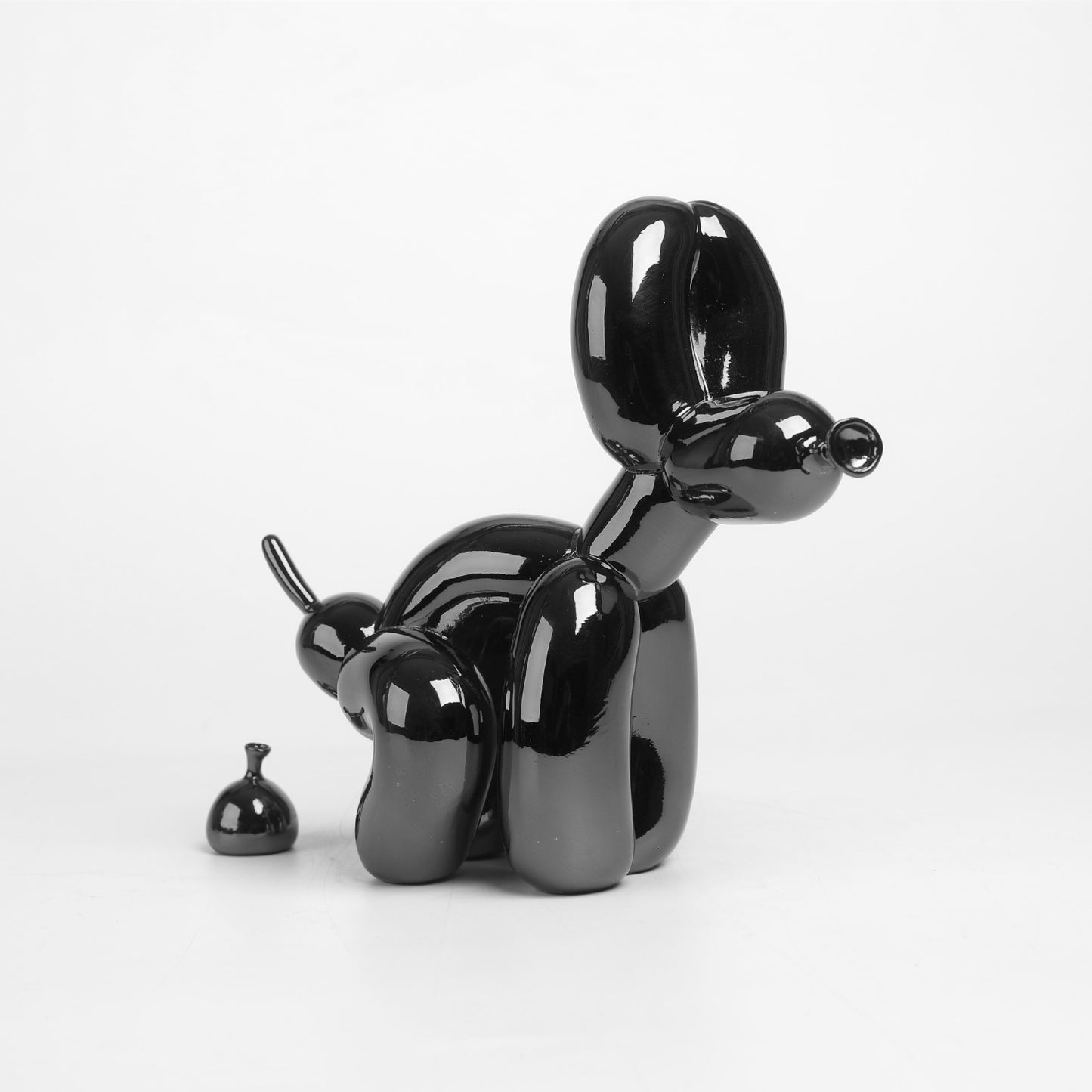 Mini Poop Balloon Dog Healing Decoration Sculpture