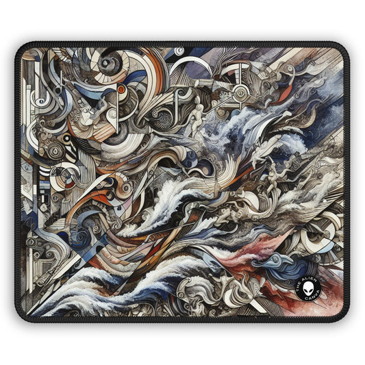 Title: "Challenging Taboos: Beyond Boundaries in Transgressive Art" - The Alien Gaming Mouse Pad Transgressive Art