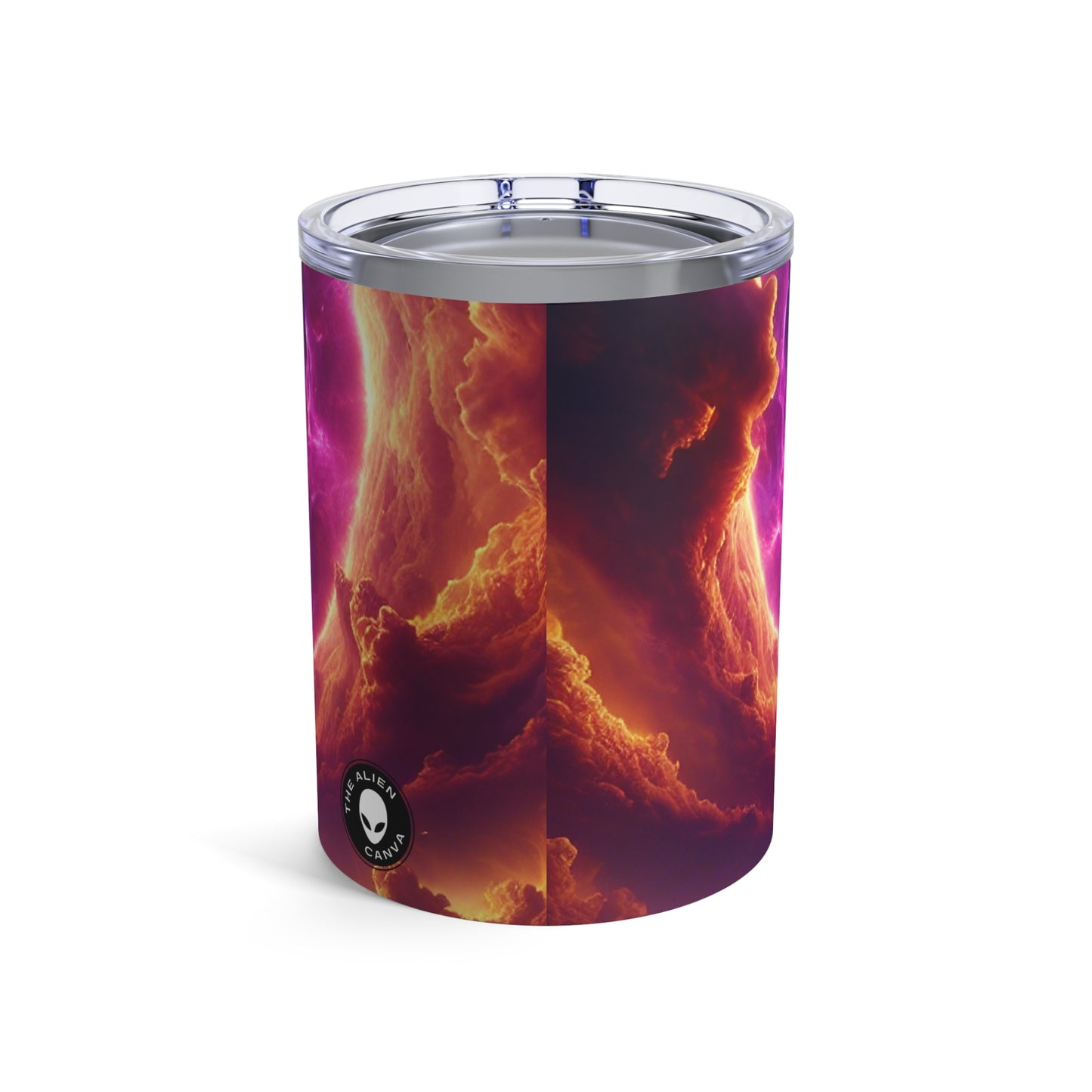 "Ring of Doom: A Surreal Descent." - The Alien Tumbler 10oz