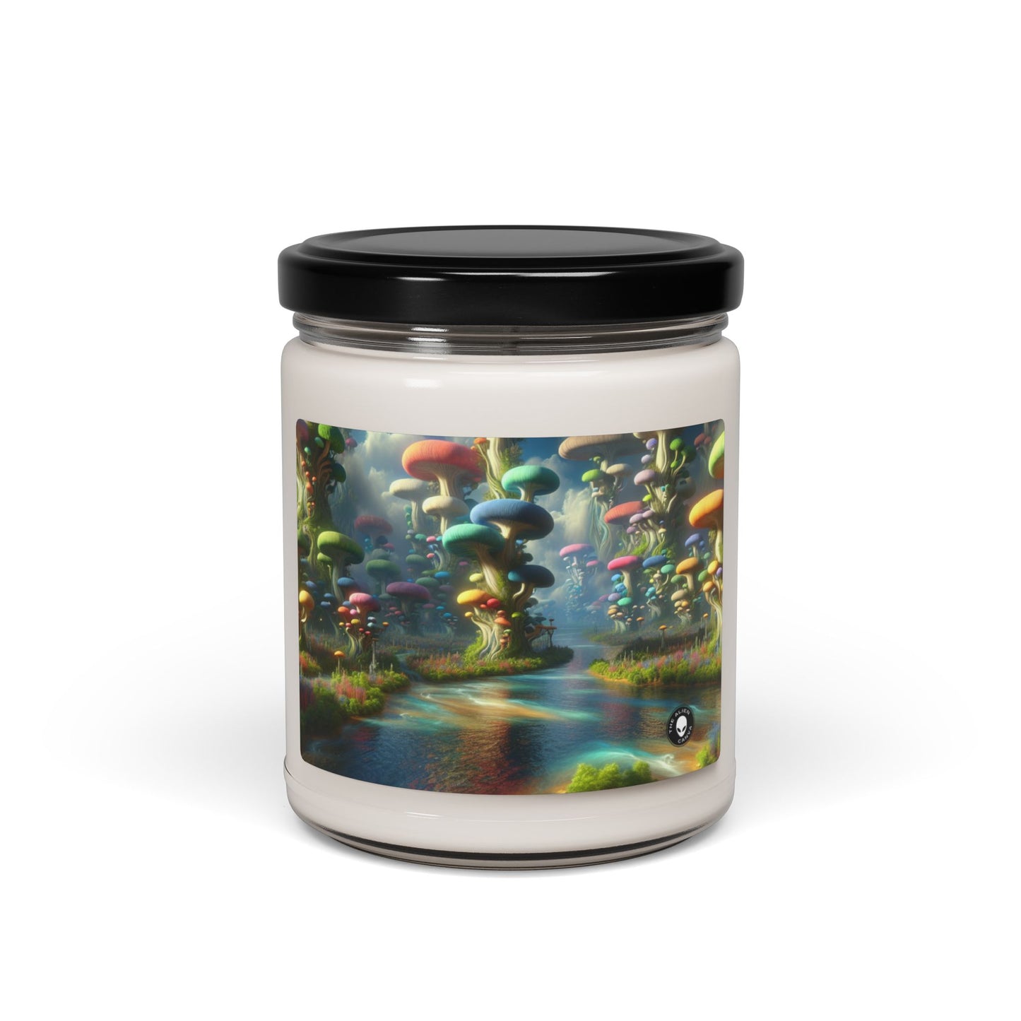 "Mystical Mushroom Wonderland" - The Alien Scented Soy Candle 9oz