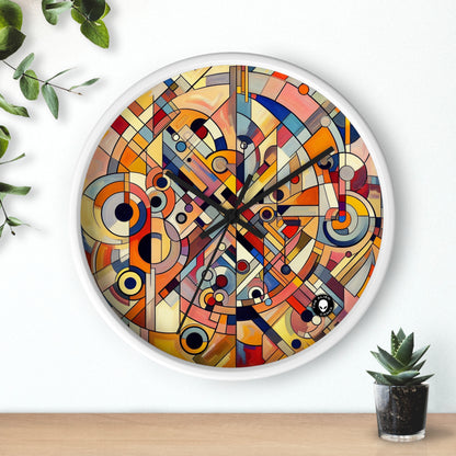 Caos y armonía: una danza visual - El reloj de pared alienígena Arte abstracto