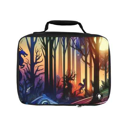 "Mystical Twilight: Creatures in the Forest"- The Alien Lunch Bag