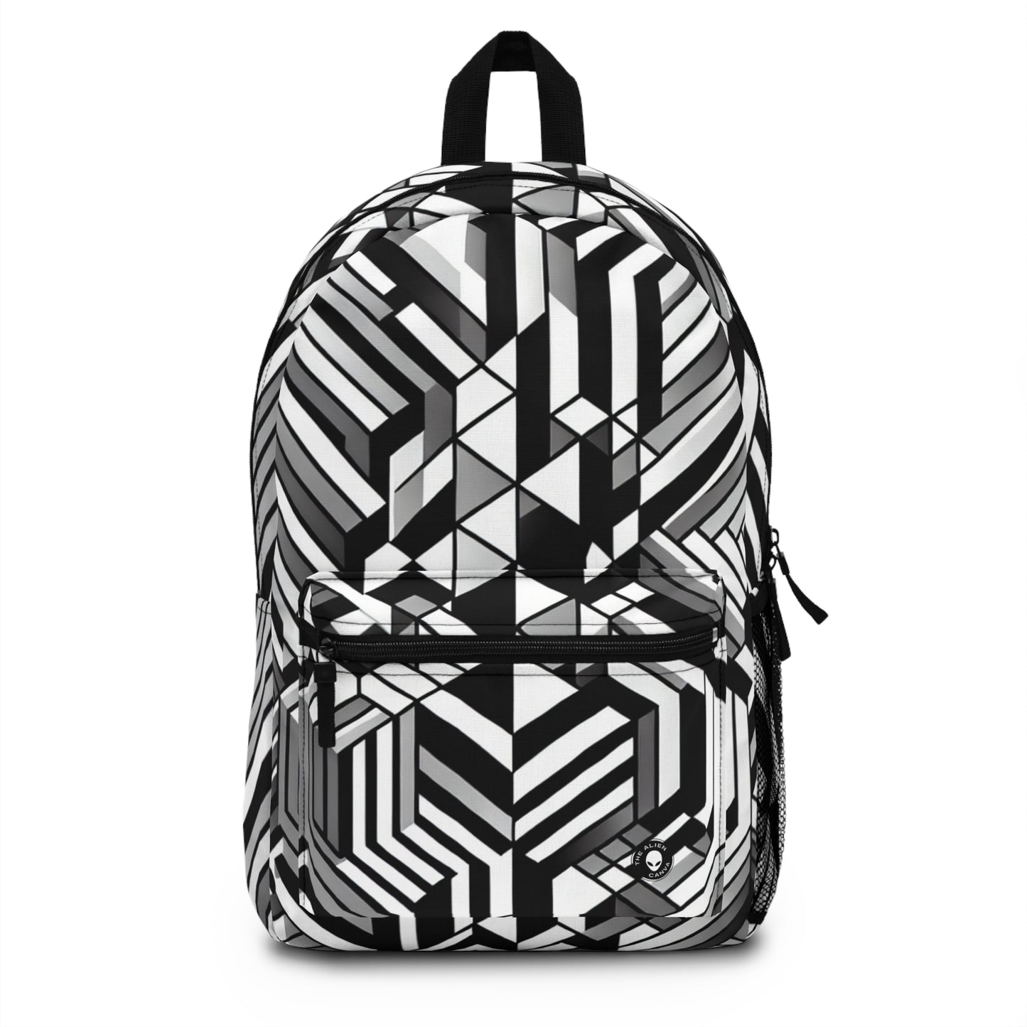 "Perception en mouvement : un chef-d'œuvre époustouflant de l'Op Art" - The Alien Backpack Op Art