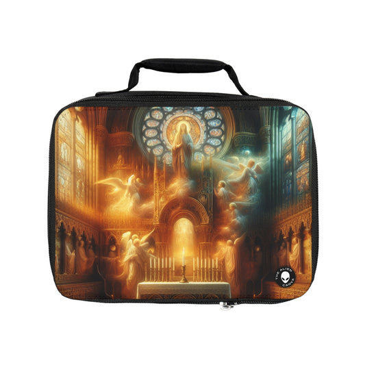 "Harmony of Faith: Divine Unity"- The Alien Lunch Bag Religious Art