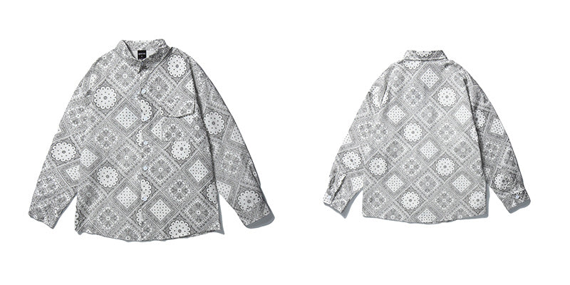 Paisley Long Sleeve Shirt