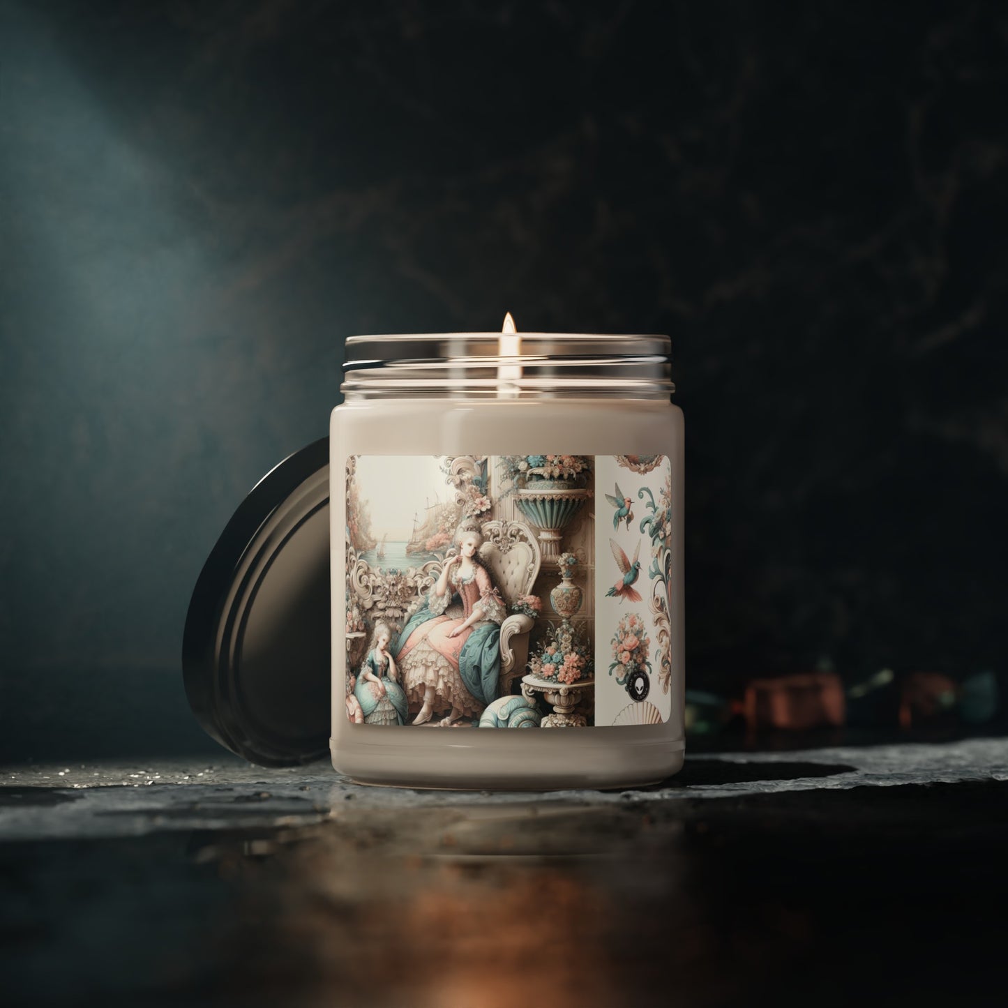 "Enchantment in Pastel Gardens: Rococo Fairy Princess" - The Alien Scented Soy Candle 9oz Rococo