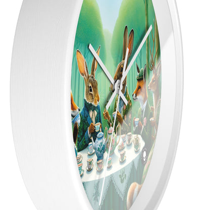 "Enchanted Tea in the Forest" - The Alien Wall Clock