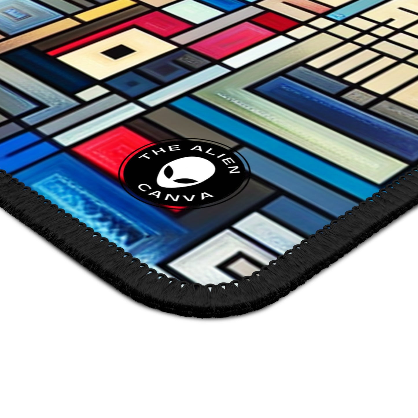 "Urban Symmetry: A Precisionist Perspective" - The Alien Gaming Mouse Pad Precisionism