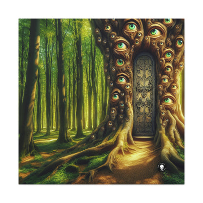 « La forêt vigilante : la porte enchantée » - The Alien Canva