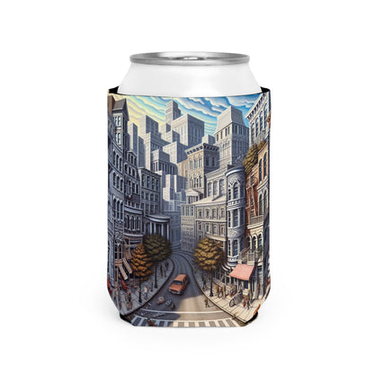 "Enchanted Passage: Transcending Reality" - The Alien Can Cooler Sleeve Trompe-l'oeil