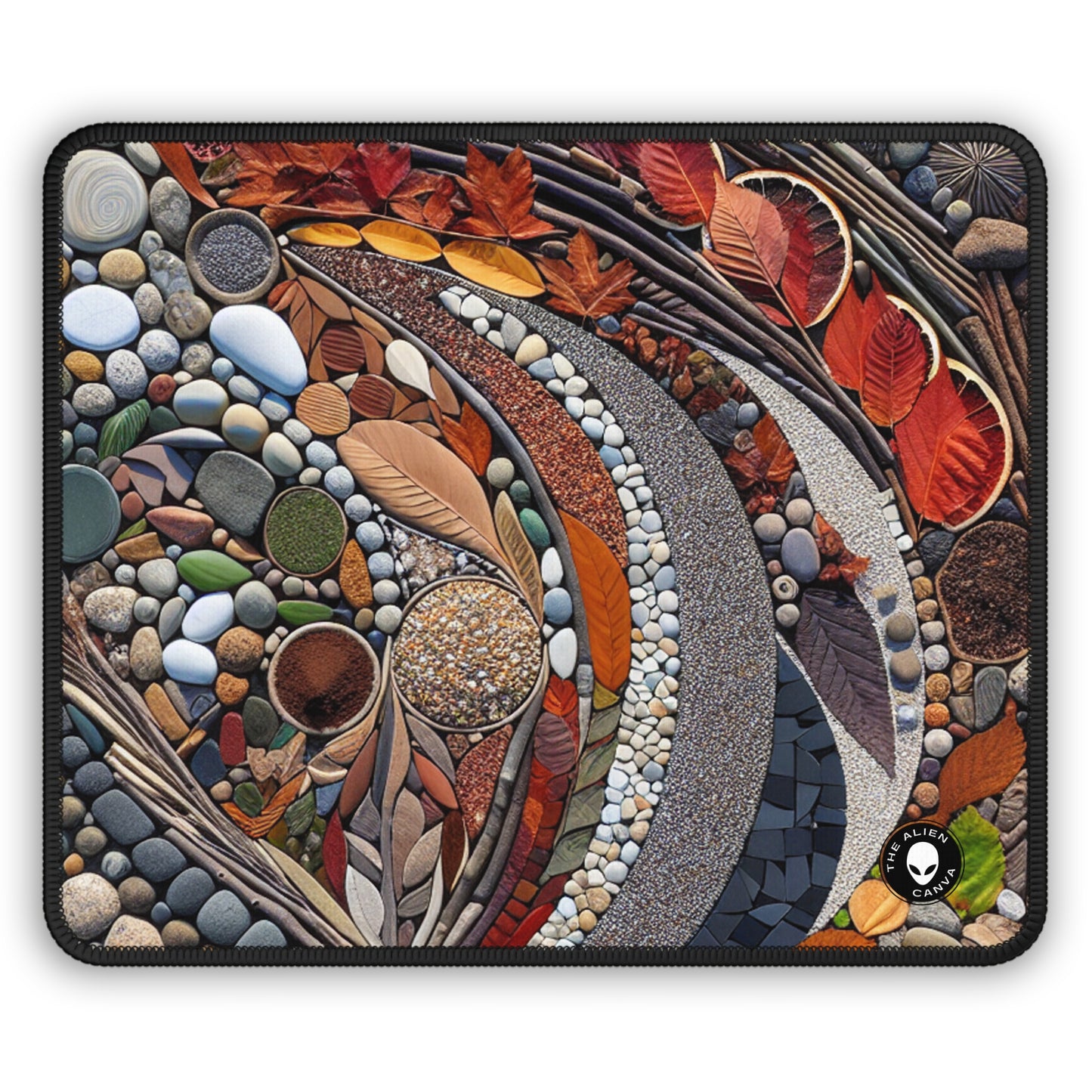 "Nature's Urban Canvas" - The Alien Gaming Mouse Pad Land Art