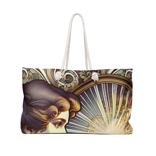 "Reflet de la Beauté" - Le Sac Alien Weekender Art Nouveau