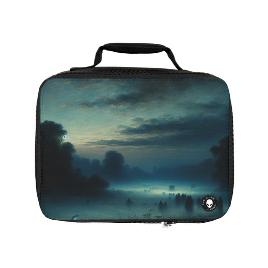 "Misty Twilight: A Tonalism Journey into Silent Serenity"- The Alien Lunch Bag Tonalism