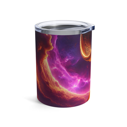 "Ring of Doom: A Surreal Descent." - The Alien Tumbler 10oz