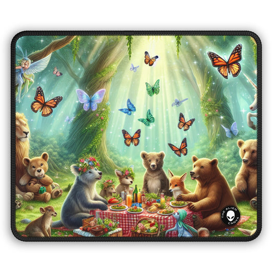 "Enchanted Forest Picnic" - The Alien Gaming Mouse Pad