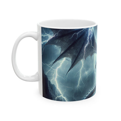 "Dragón Tormenta" - La taza de cerámica alienígena 11oz