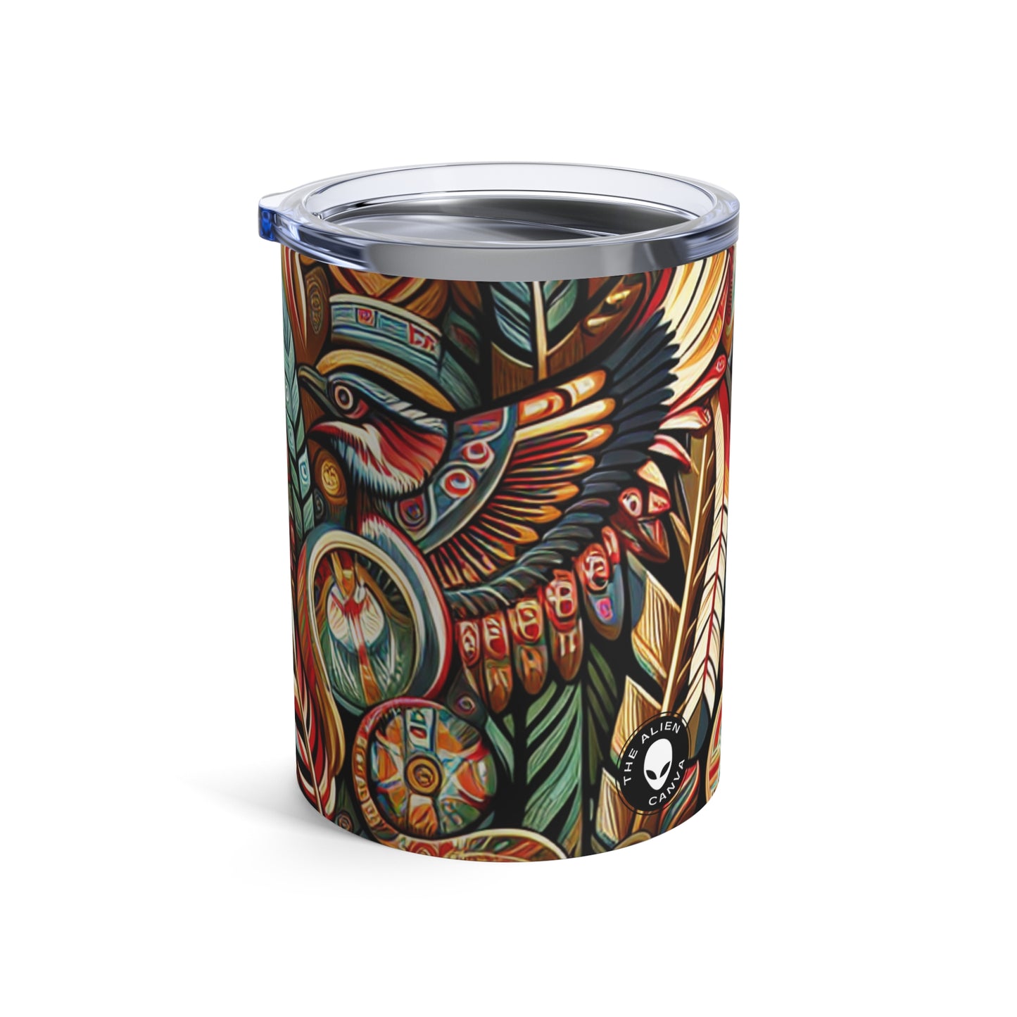 "Sacred Southwest: A Celebration of Indigenous Art" - The Alien Tumbler 10oz Indigenous Art