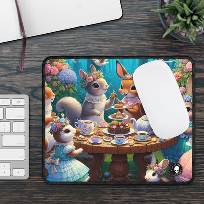 "Enchanted Tea Party in the Woodland Glade" - The Alien Gaming Mouse Pad