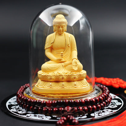 Buddha statue car decoration