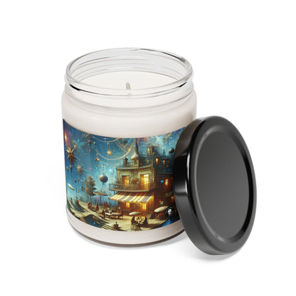 "Kitchen Enchantment: A Whimsical World of Living Objects" - The Alien Scented Soy Candle 9oz Magic Realism