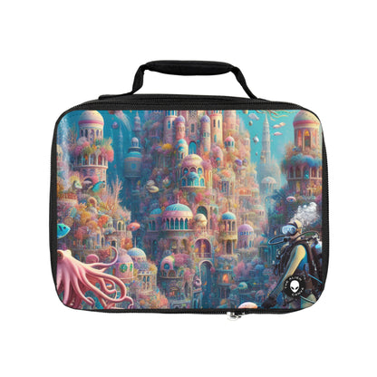 "Treasure of the Deep: A Fantastical Underwater City"- The Alien Lunch Bag