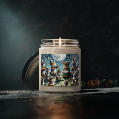 "Moonlit Melodies in the Enchanted Forest" - The Alien Scented Soy Candle 9oz