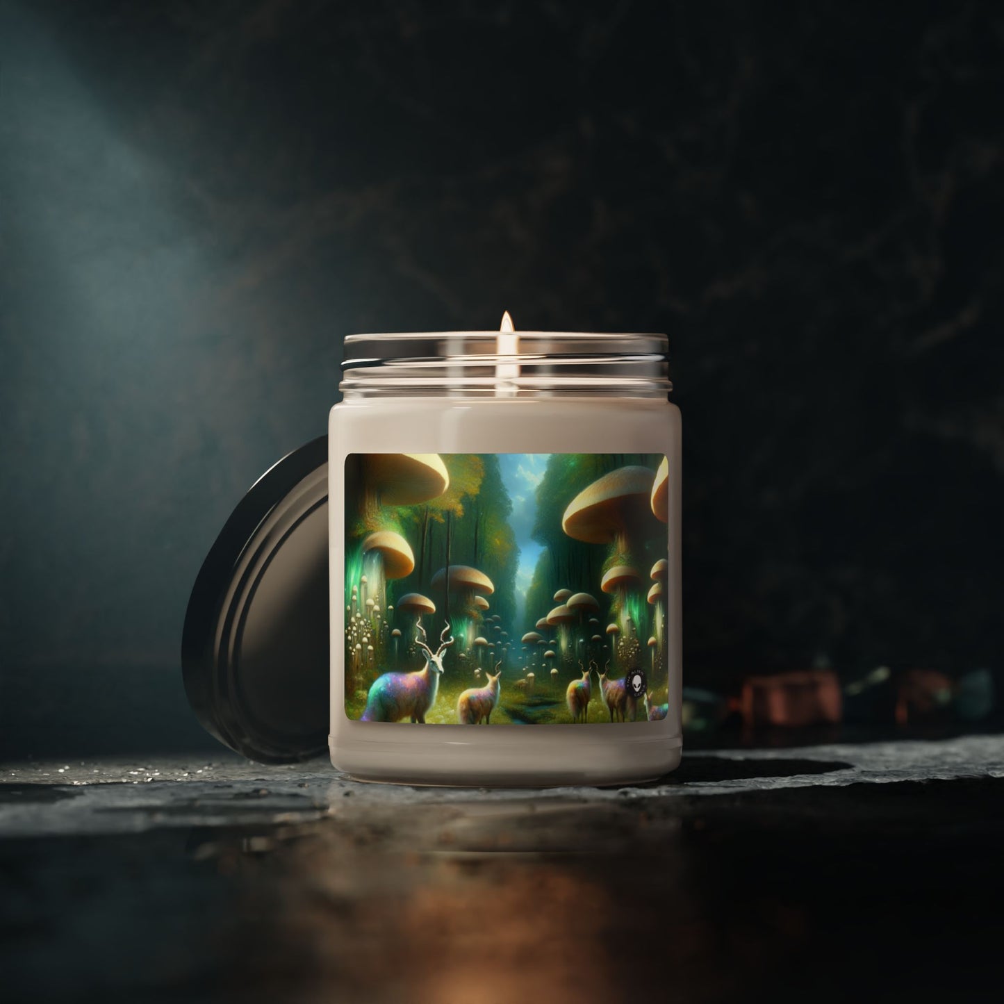 "Mystical Mushroom Grove" - The Alien Scented Soy Candle 9oz