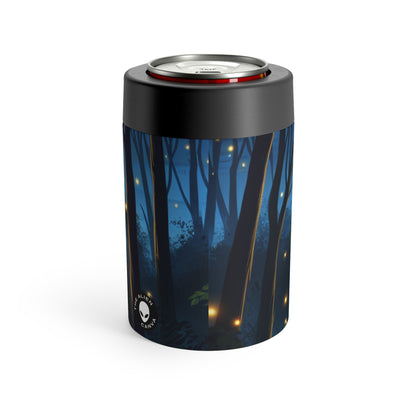 "Enchanted Dusk: Fireflies in the Forest" - The Alien Can Holder