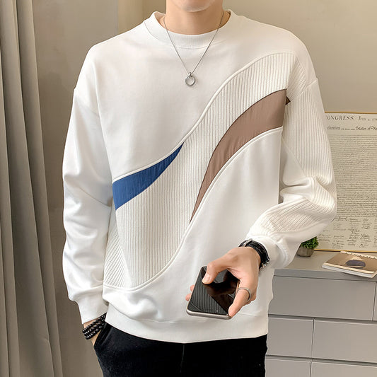 Men's Spring And Autumn Bottoming Shirt Top Sweater