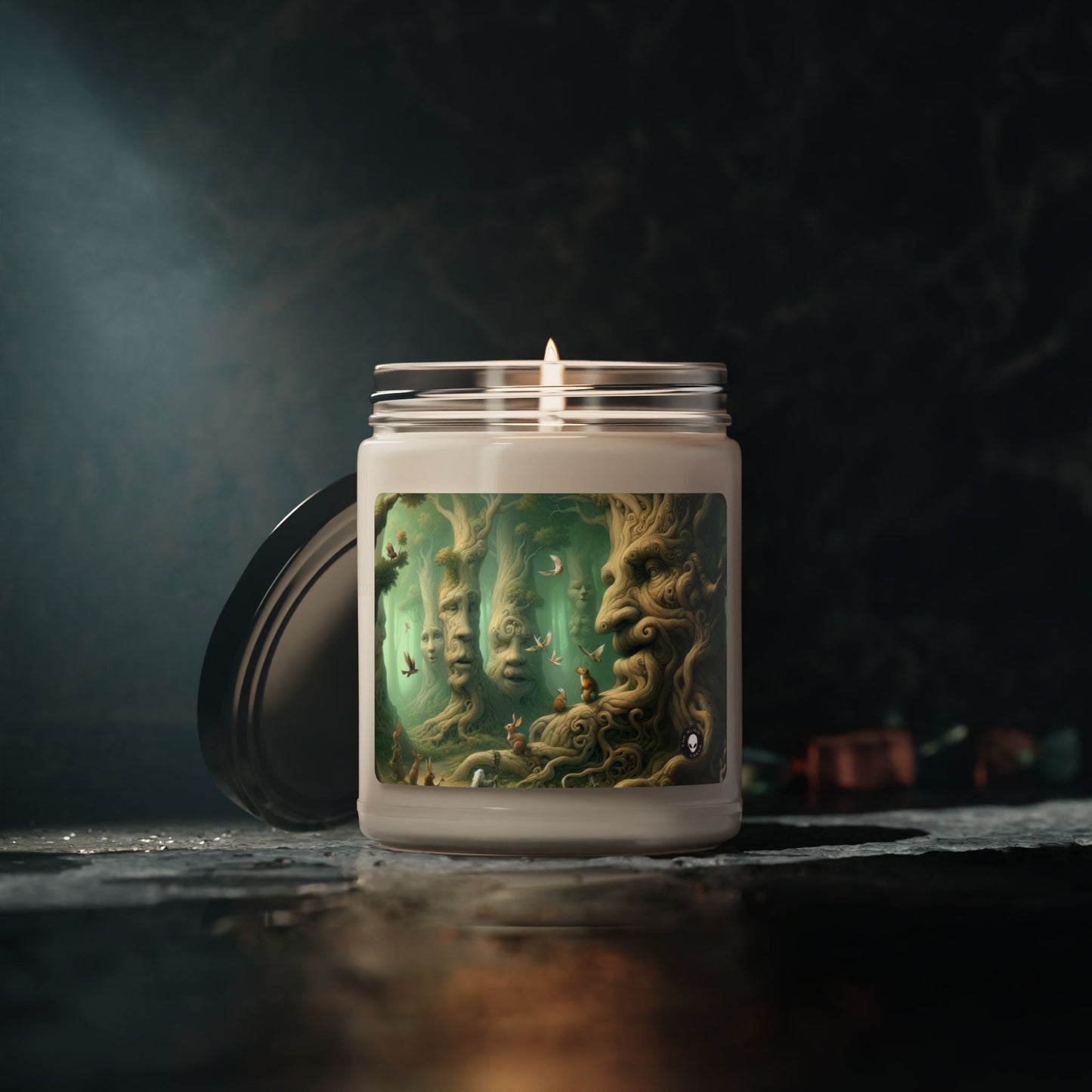 "Enchanted Whispering Forest" - The Alien Scented Soy Candle 9oz