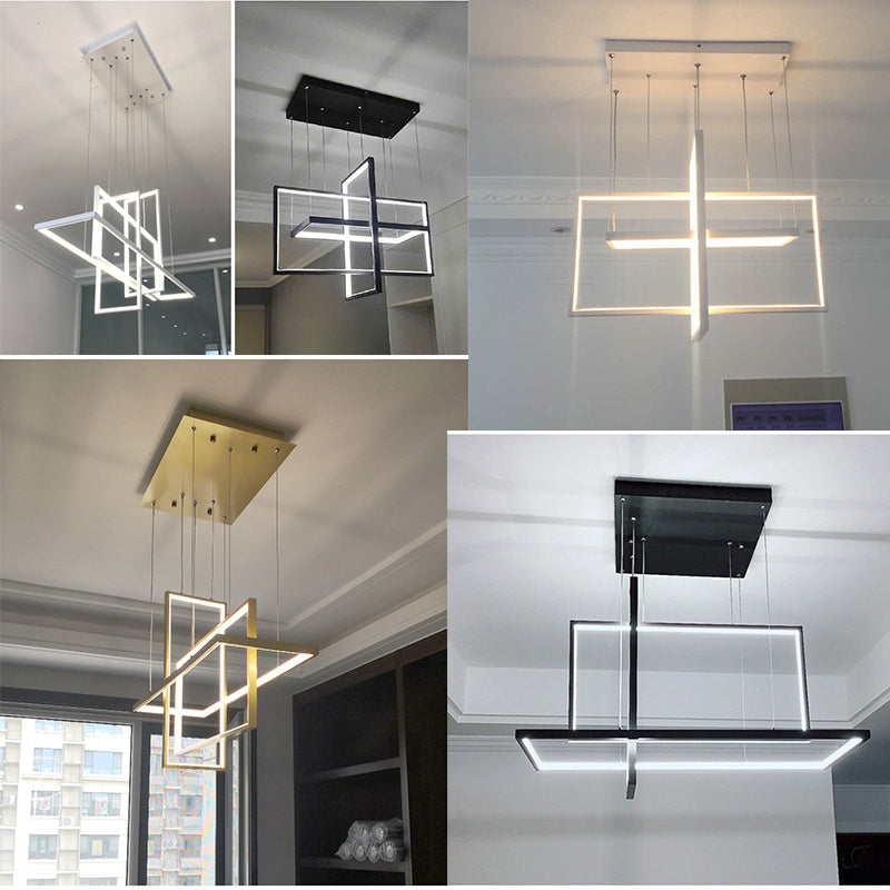 New Creative Art Geometric Chandelier