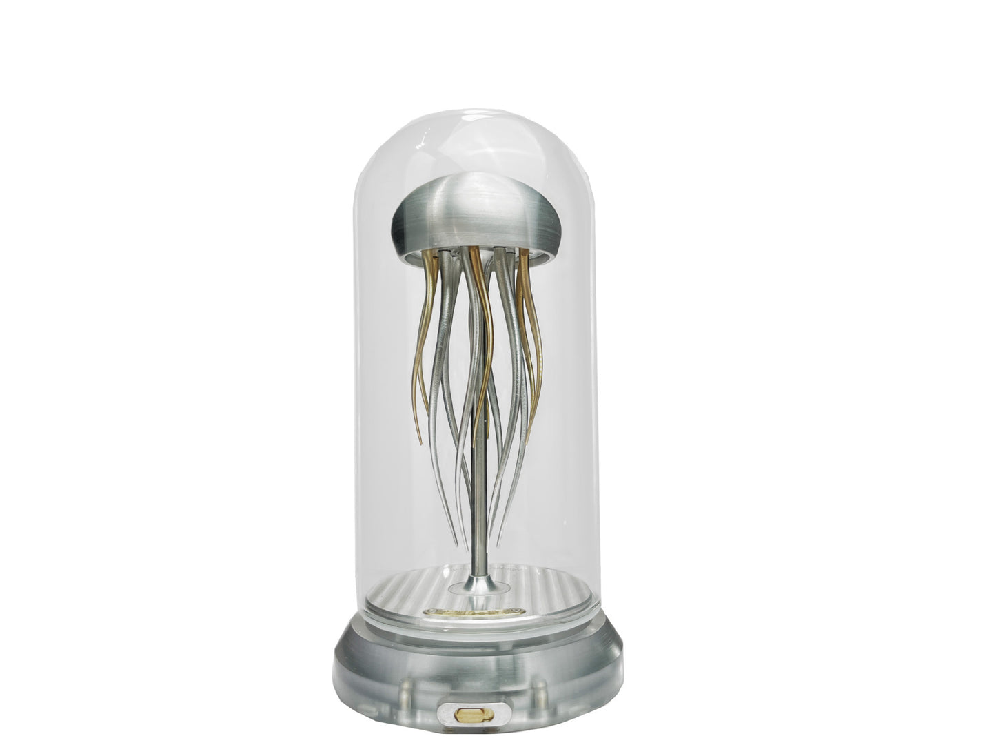 Mechanical Jellyfish Dance Creative Decoration Metal Dynamic Technology Tide Play Desktop