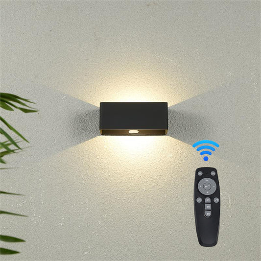 Lámpara de pared LED inalámbrica con carga USB