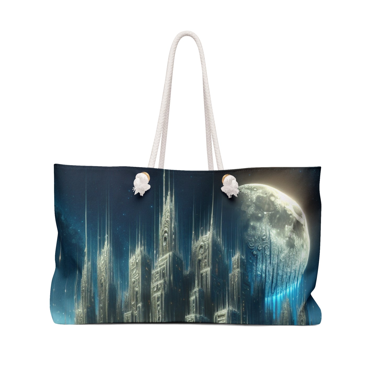 « Paysage urbain nocturne fondu » - Le sac de week-end Alien