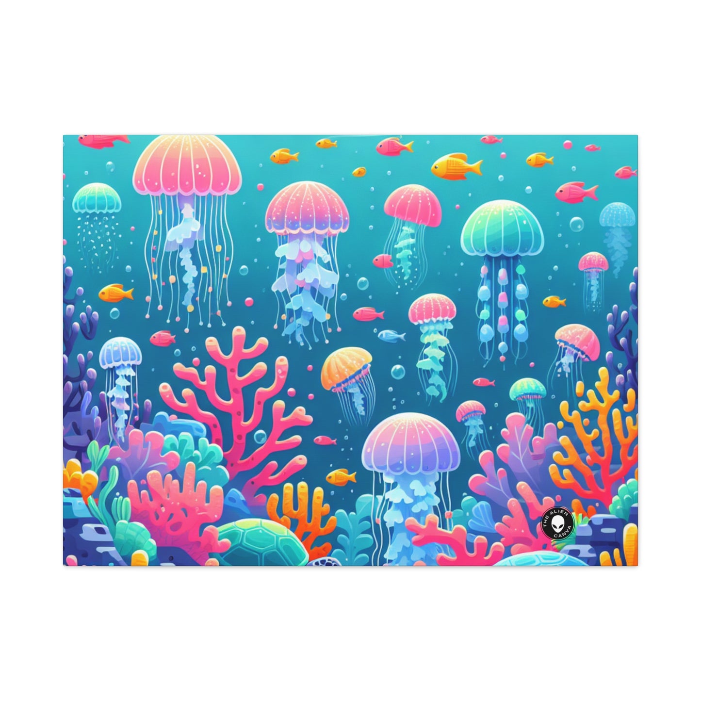 "Enchanting Underwater Symphony" - The Alien Canva