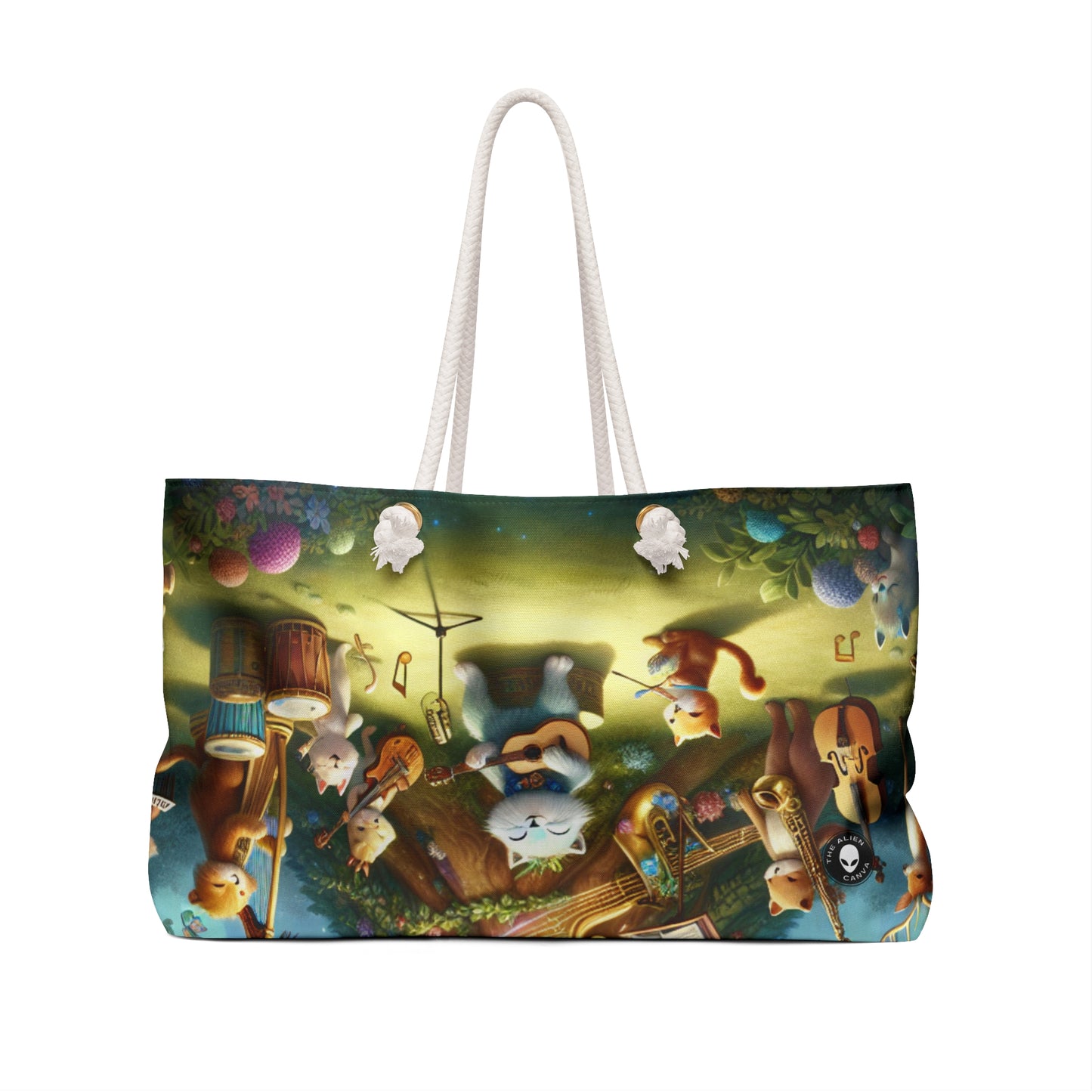 "Enchanted Forest Jam" - The Alien Weekender Bag