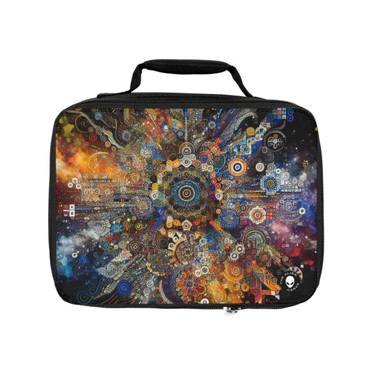 "Starry Night Body Art: Vivid Colors and Swirling Strokes"- The Alien Lunch Bag Body Art