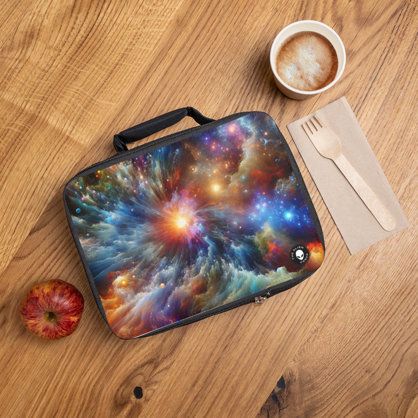 "Galactic Creation: A Kaleidoscope of Cosmic Wonder"- The Alien Lunch Bag