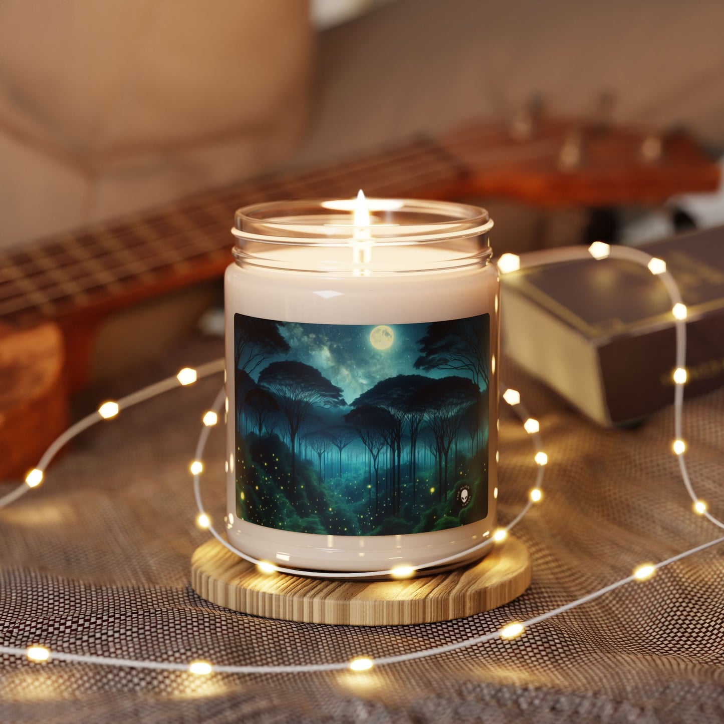 "Moonlit Enchantment" - The Alien Scented Soy Candle 9oz