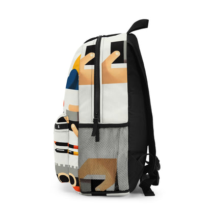 "Geometría tranquila: arte paisajístico minimalista" - The Alien Backpack Minimalist Art