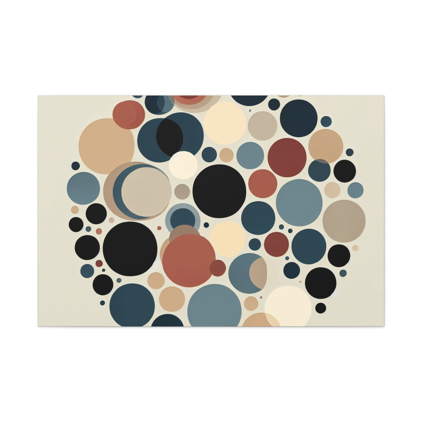 "Interwoven Circles: A Minimalist Approach" - The Alien Canva Minimalism Style