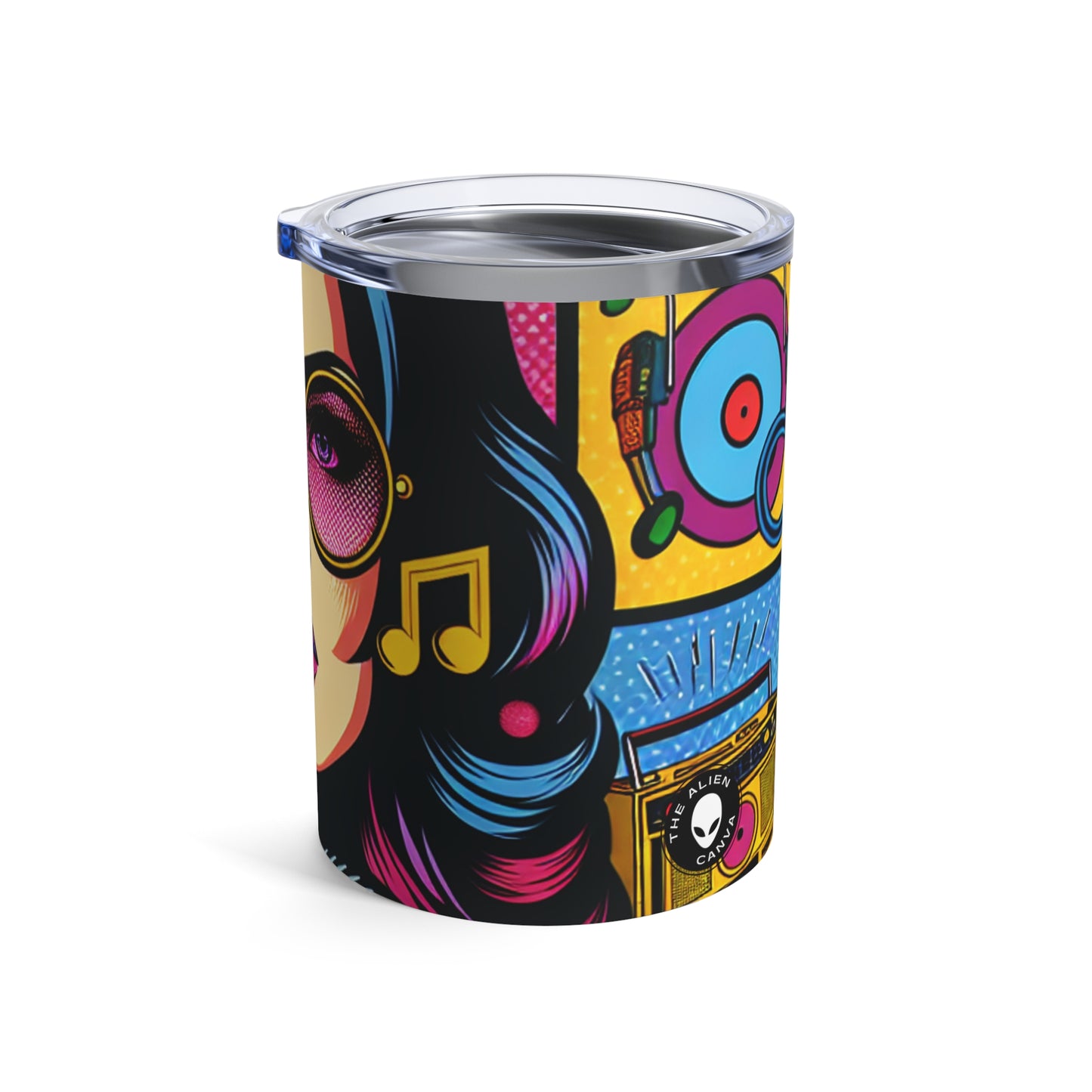 "Celebrando la iconografía pop: un retrato retrospectivo" - The Alien Tumbler 10oz Pop Art