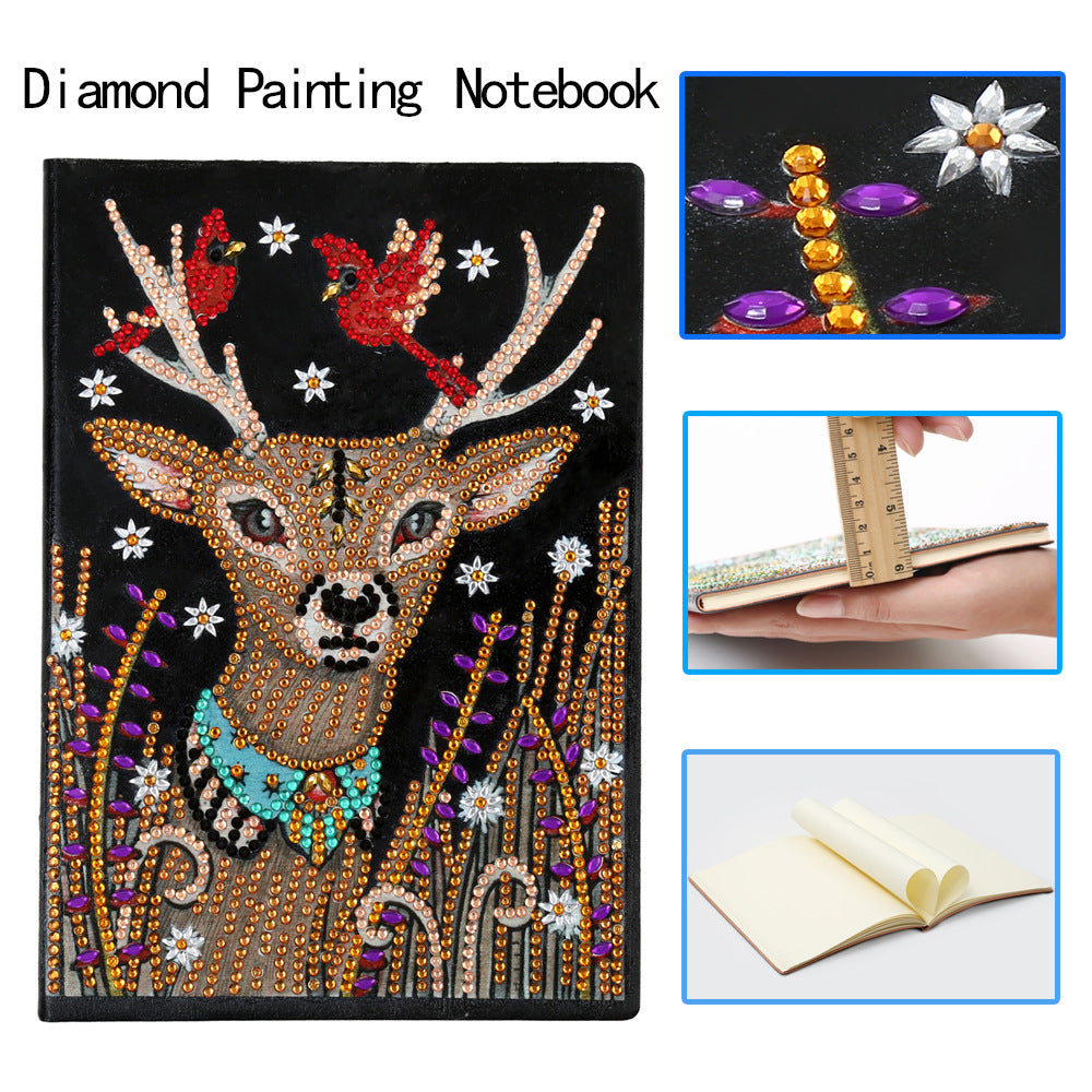 Cuaderno de pintura de diamantes con forma especial 5A 50