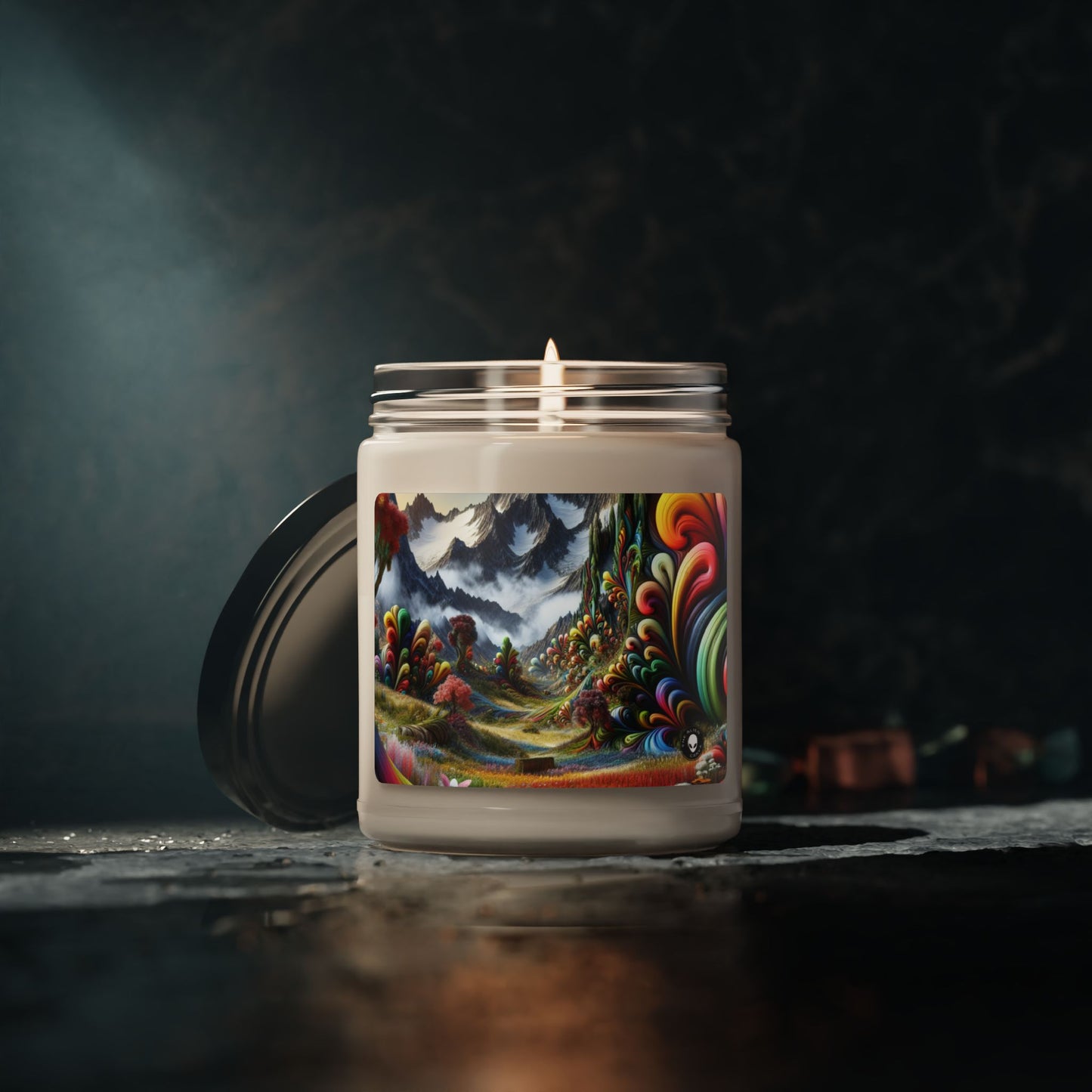 "Candy Mountains and Whimsical Valleys" - The Alien Scented Soy Candle 9oz