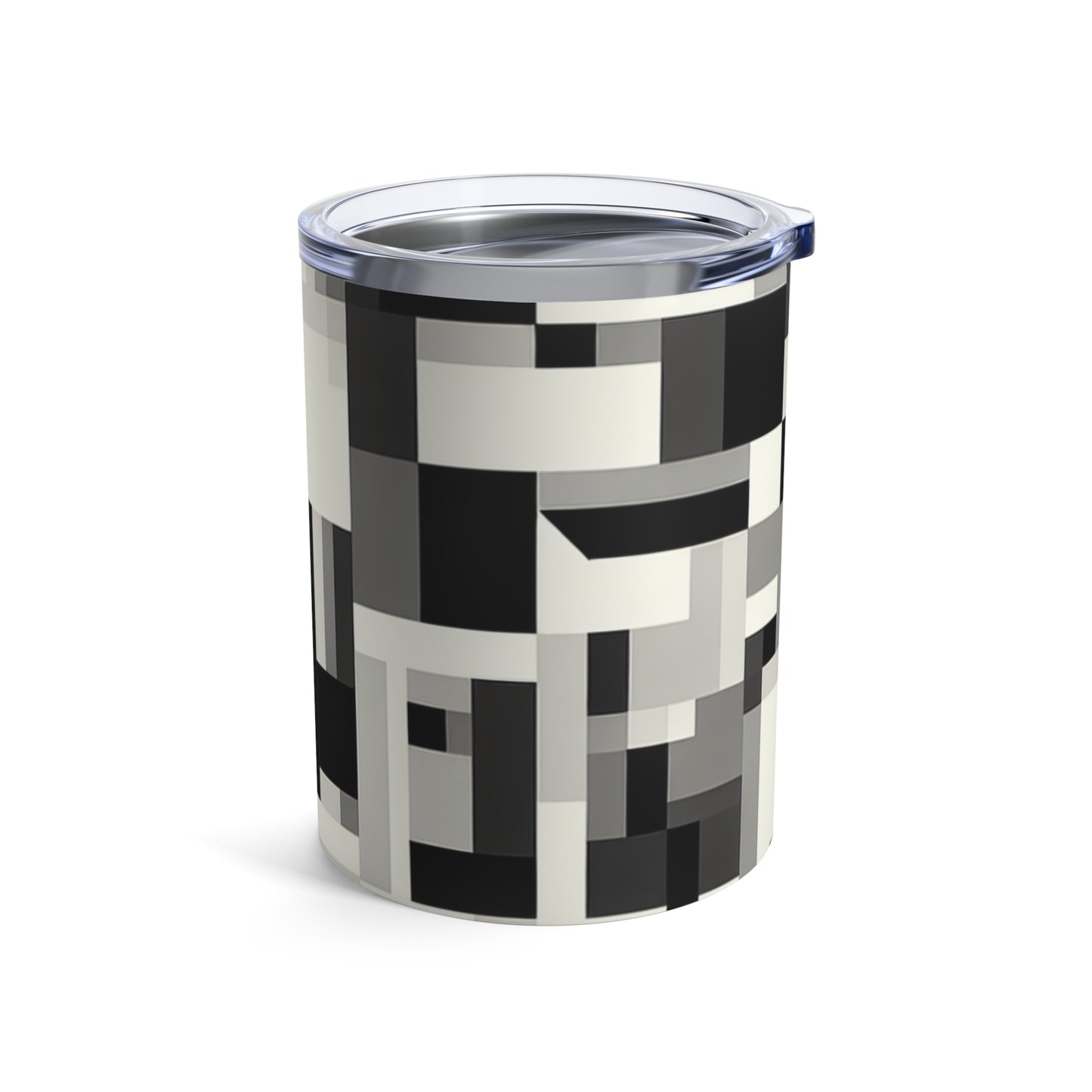 "Cityscape in Analytical Cubism" - The Alien Tumbler 10oz Analytical Cubism