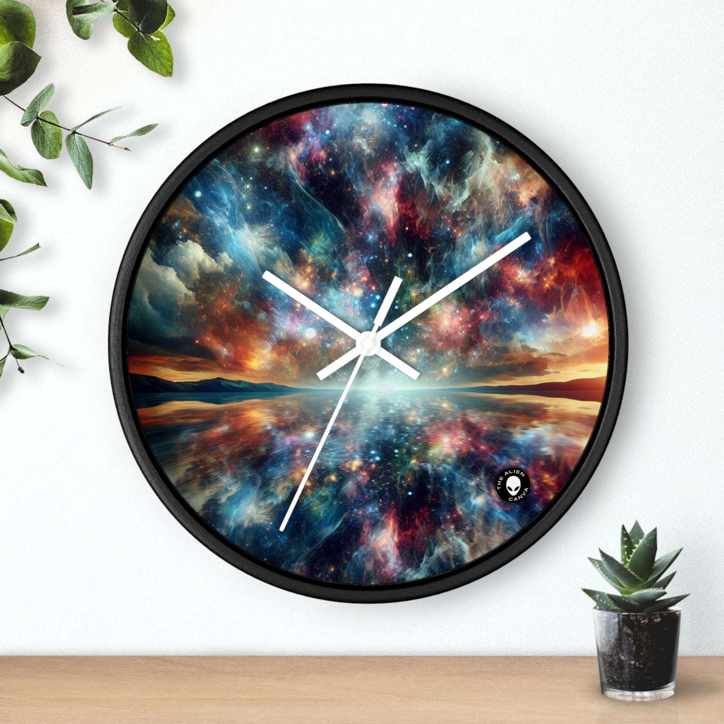 Galactic Reflections - The Alien Wall Clock