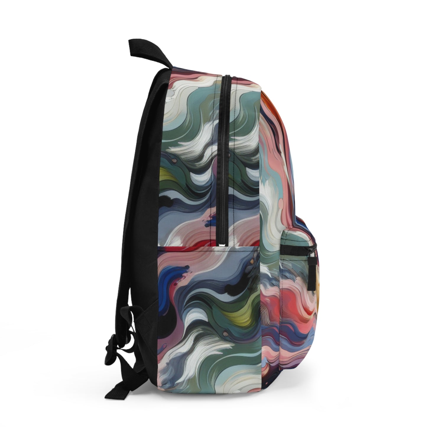 "Sunrise Serenity: An Abstract Painting Inspired by Renewal" - The Alien Backpack Lyrical Abstraction